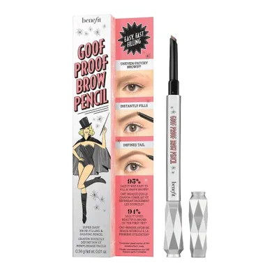 Benefit, Goof Proof Brow Pencil, kredka do brwi, 1 Cool Light Blonde, 0.34 g