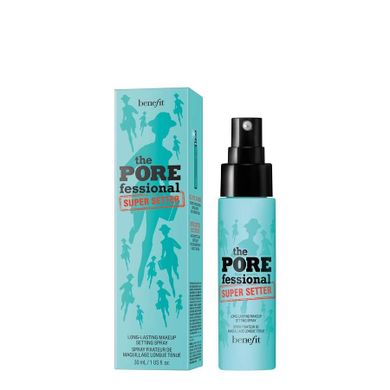 Benefit, The POREfessional Super Setter, mini spray utrwalający makijaż, 30 ml