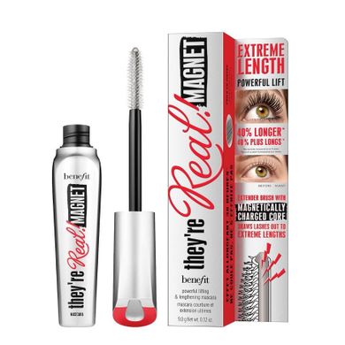 Benefit, They're Real! Magnet Mascara, ekstremalnie wydłużający tusz do rzęs, Black, 9 g