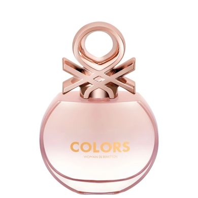 Benetton, Colors Rose Woman, woda toaletowa, spray, 80 ml