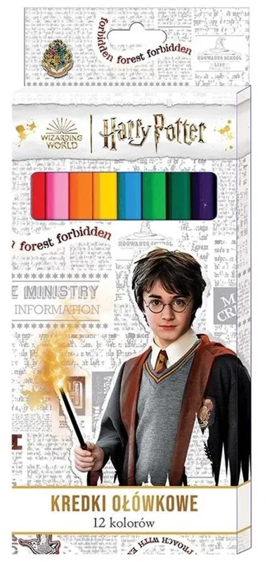 Beniamin, Harry Potter, kredki ołówkowe, 12 kolorów