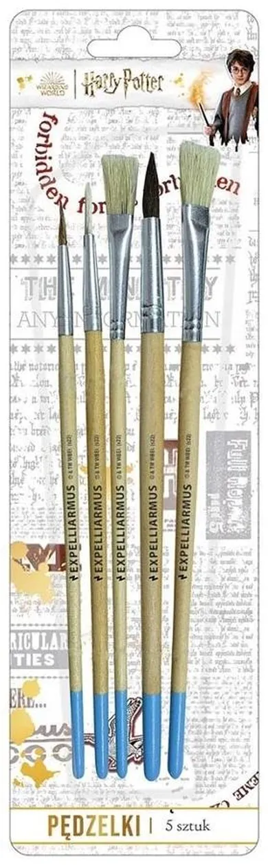 Beniamin, Harry Potter, pędzelki z naturalnego włosia, 5 szt.