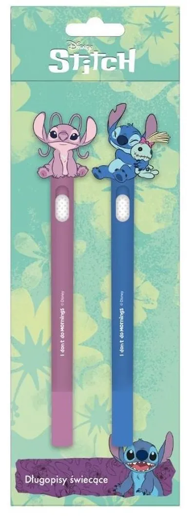Beniamin, Lilo i Stitch, długopis świecący, 2 szt.