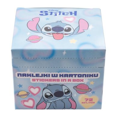 Beniamin, Lilo i Stitch, naklejki w kartoniku, 72 elementy