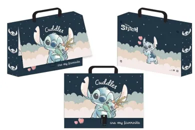 Beniamin, Lilo i Stitch, teczka z rączką, A4, 1 szt.