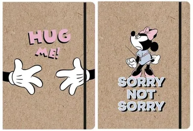 Beniamin, Myszka Minnie, teczka z gumką, A4, kraft liner, 1 szt.