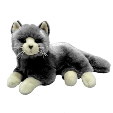 Beppe, Kot, maskotka, czarno-biały, 31 cm