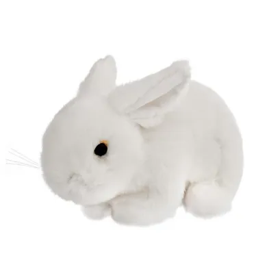 Beppe, Króliczek, maskotka, biały, 18 cm