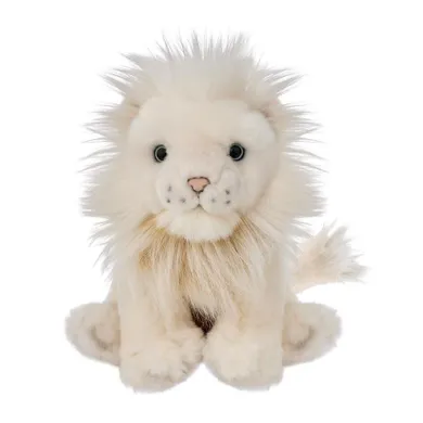 Beppe, Lew, maskotka, biały, 25 cm