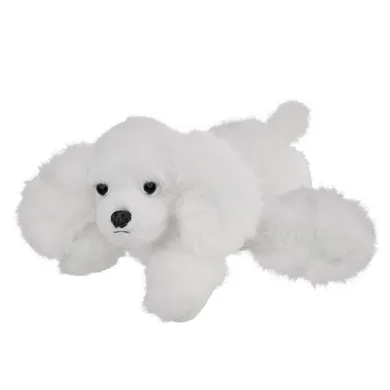 Beppe, Pies, maskotka, biały, 28 cm