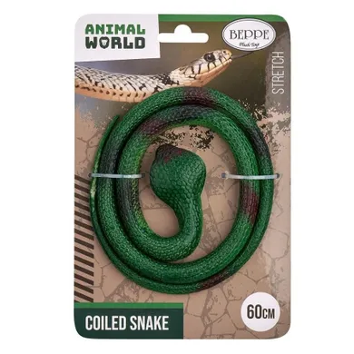 Beppe, wąż gumowy, zielony, 60 cm