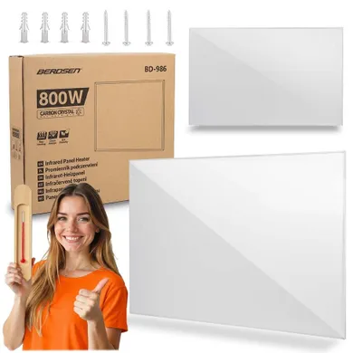 Berdsen, grzejnik na podczerwień, promiennik podczerwieni, 800W, BD-986
