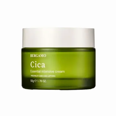 Bergamo, Cica Essencial Intensive Cream, krem do twarzy z wąkrotką azjatycką, 50 g