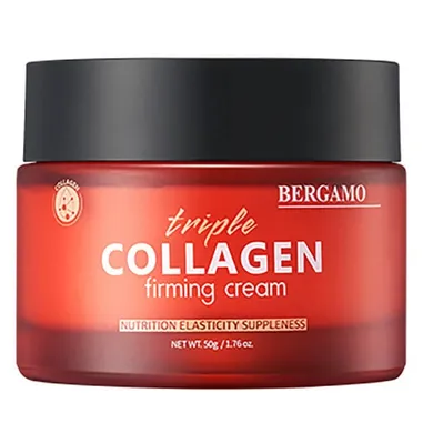 Bergamo, Triple Collagen Firming Cream ujędrniający krem do twarzy, 50g