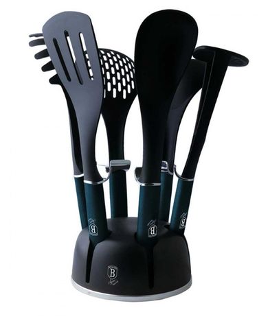 Berlinger Haus, Aquamarine, zestaw przyborów kuchennych, 7 elementów