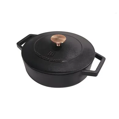 Berlinger Haus, Black Rose, garnek żeliwny, 2.57l