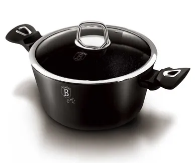Berlinger Haus, Black Royal, garnek granitowy, 2.5l