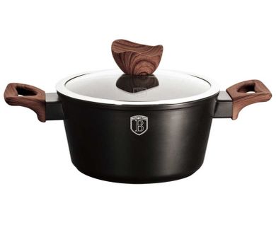 Berlinger Haus, Ebony Rosewood, garnek granitowy, 2.5l