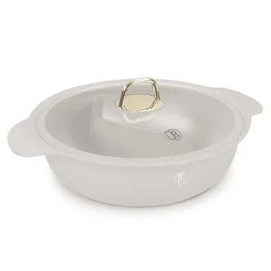 Berlinger Haus, garnek tytanowy hot pot z pokrywą sahara, 30 cm