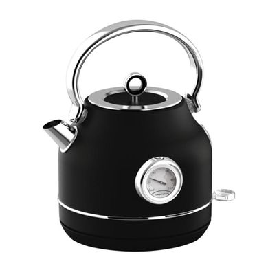 Berlinger Haus, Matte Black, czajnik elektryczny z termometrem, 1,7l, BH-9640