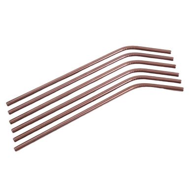 Berlinger Haus, Rose Gold, słomki metalowe do napojów, BH-2982