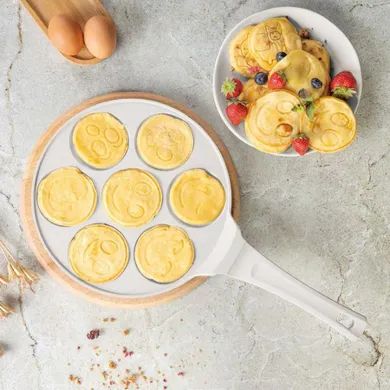 Berlinger Haus, Sahara, patelnia tytanowa do placuszków emoji, 26 cm