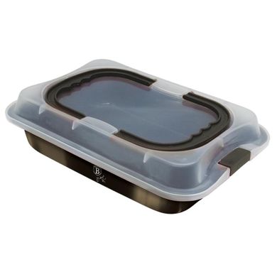 Berlinger Haus, Shiny Black, forma do pieczenia z pokrywą, BH-7840