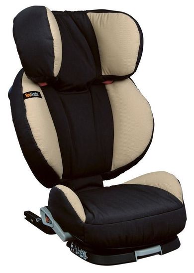 BeSafe, iZi Up X3 fix, fotelik samochodowy, 15-36 kg, beżowy/matowa czerń