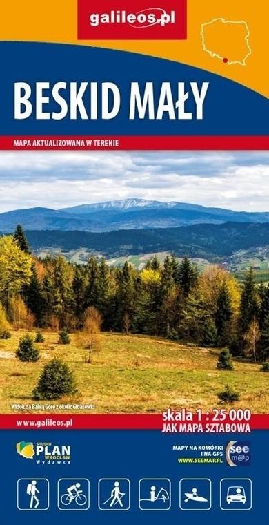 Beskid Mały. Mapa 1:25 000