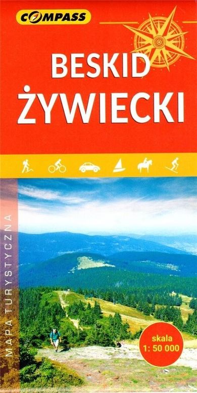 Beskid Żywiecki. Mapa turystyczna 1:50 000