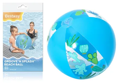 Bestway, dmuchana piłka, niebieska, 51 cm