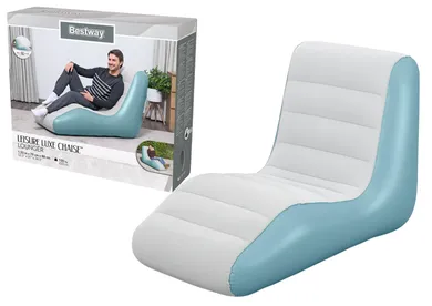Bestway, dmuchany fotel, niebieski