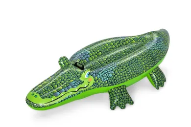 Bestway, dmuchany krokodyl do pływania, z uchwytem, 152-71 cm