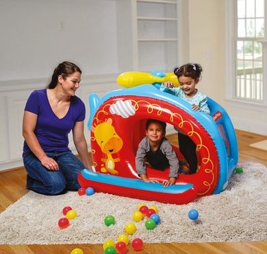 Bestway, Fisher-Price, dmuchany helikopter z kulkami