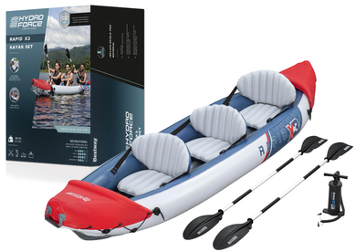 Bestway, kajak dmuchany, trzyosobowy, 381-100 cm