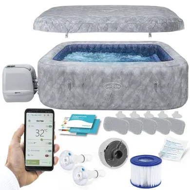 Bestway, Lay-Z San Francisco Pro, dmuchane SPA, 7 osobowe