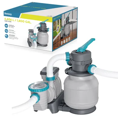 Bestway, pompa piaskowa do basenów, 5678l/h