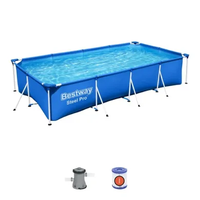 Bestway, Steel Pro, basen stalażowy, 400-211-81 cm