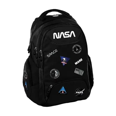 BeUniq, NASA, plecak szkolny, 3-komorowy