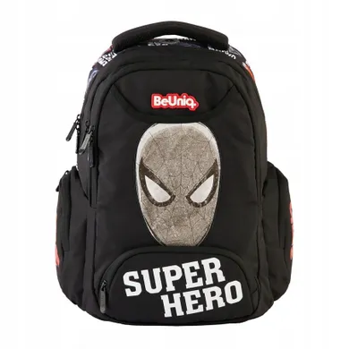 BeUniq, Spider-Man, plecak szkolny, 3-komorowy
