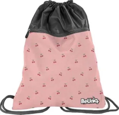 BeUniq, worek sportowy premium, cherry, wiśniowy