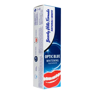 Beverly Hills, Natural White, Optic Blue, wybielająca pasta do zębów, 100 ml