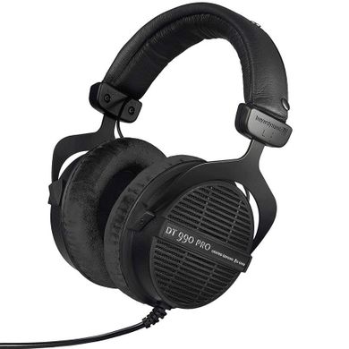 Beyerdynamic, DT 990 PRO 80 OHM BLACK, słuchawki studyjne, otwarte