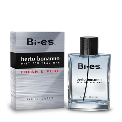 Bi-es, Berto Bonanno, Fresh&Pure for Men, woda toaletowa, 100 ml