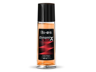 Bi-es, Dynamix Czarny, dezodorant w szkle, 100 ml