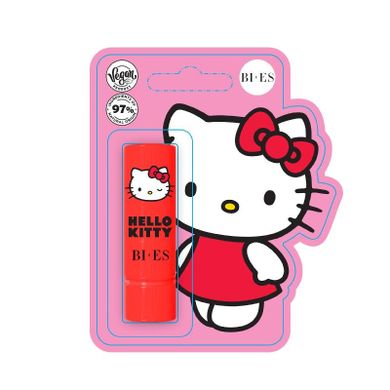 Bi-es, Hello Kitty, pomadka ochronna do ust, strawberry, 4g