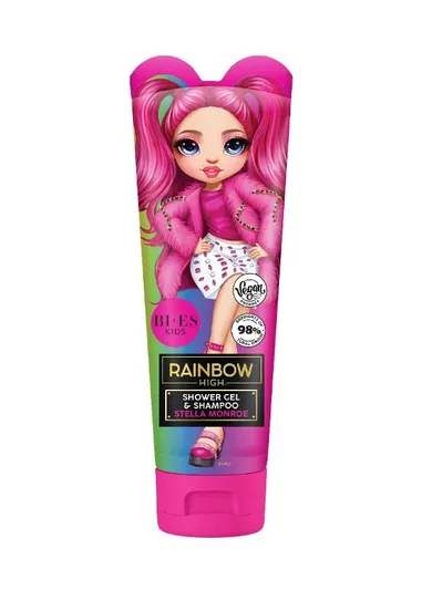 Bi-es, Kids, Rainbow High, Stella Monroe, żel pod prysznic i szampon, 2w1, 240 ml