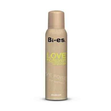 Bi-es, Love Forever zielona, dezodorant, spray, 150 ml