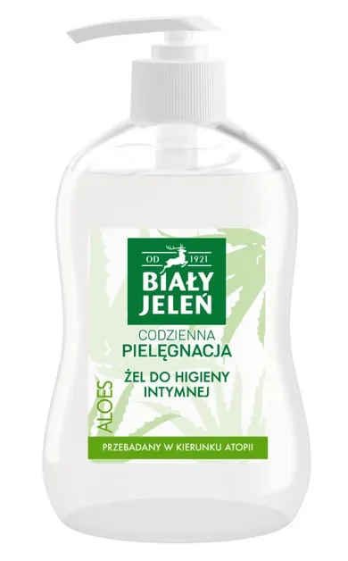 Biały Jeleń, Aloes, hipoalergiczny żel do higieny intymnej