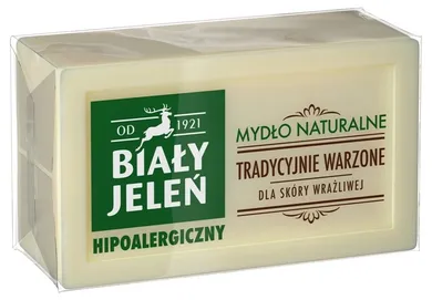 Biały Jeleń, Hipoalergiczne mydło naturalne do skóry wrażliwej, 150 g